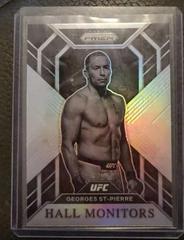 Georges St Pierre [Silver] #4 Ufc Cards 2023 Panini Prizm UFC Hall Monitors Prices