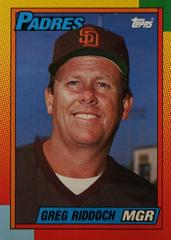 Greg Riddoch Baseball Cards 1990 Topps Traded Tiffany Prices