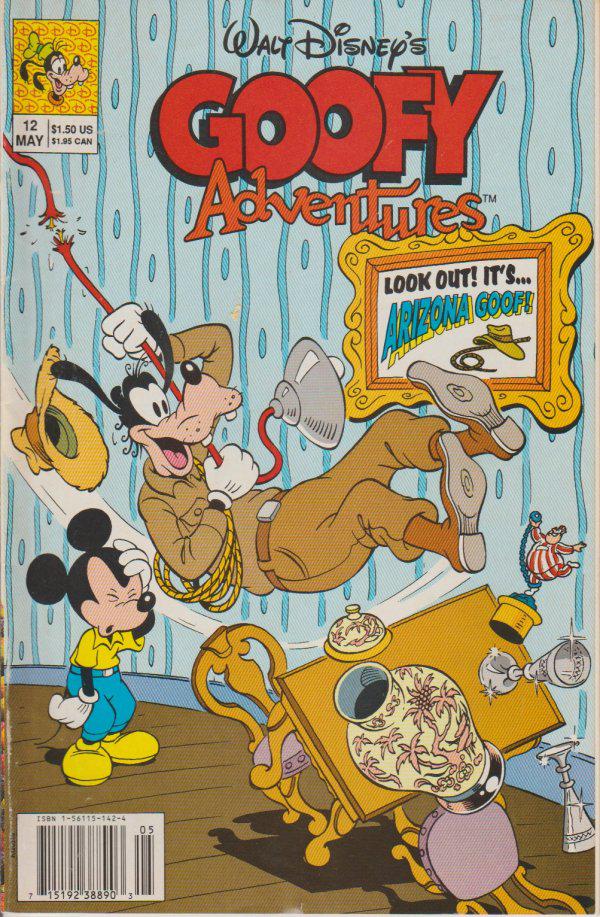 Goofy Adventures [Newsstand] #12 (1991) Comic Books Goofy Adventures