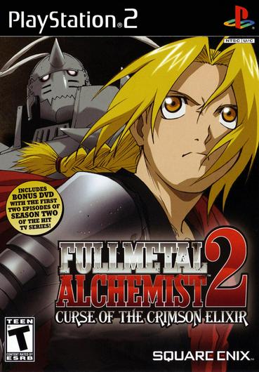 Fullmetal Alchemist 2 Curse of the Crimson Elixir Cover Art