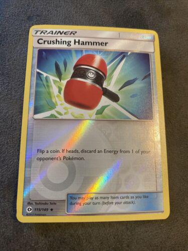 Crushing Hammer [Reverse Holo] #115 Pokemon Sun & Moon