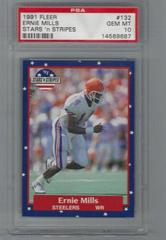 Ernie Mills #132 Football Cards 1991 Fleer Stars and Stripes Prices
