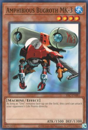 Amphibious Bugroth MK-3 IOC-EN081 YuGiOh Invasion of Chaos: 25th Anniversary