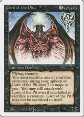 Lord of the Pit #116 Magic Revised Prices