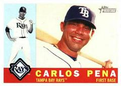 Carlos Pena #79 Baseball Cards 2009 Topps Heritage Prices