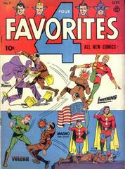 Four Favorites #1 (1941) Comic Books Four Favorites Prices