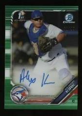 Alejandro Kirk [Green Refractor] Baseball Cards 2019 Bowman Chrome Prospects Autographs Prices