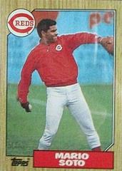 Mario Soto #517 Baseball Cards 1987 Topps Prices