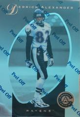 Derrick Alexander #49 Football Cards 1997 Pinnacle Certified Prices