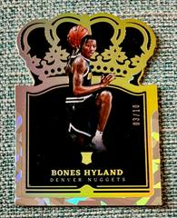 Bones Hyland [Crystal Gold] #15 Basketball Cards 2021 Panini Crown Royale Prices