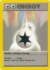 Double Colorless Energy Pokemon Base Set Prices
