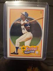 Hank Aaron Heros; 1974  715 #23 Baseball Cards 1991 Upper Deck Heroes Hank Aaron Prices
