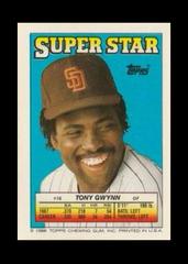 Tony Gwynn #16 Baseball Cards 1988 Topps Stickercard Prices