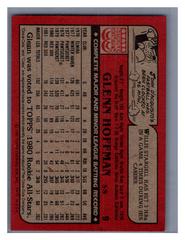 Back | Glenn Hoffman Baseball Cards 1982 Coca Cola
