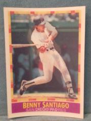Benny Santiago #115 Baseball Cards 1990 Sportflics Prices