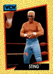 Sting #10 Wrestling Cards 1991 Impel WCW Prices