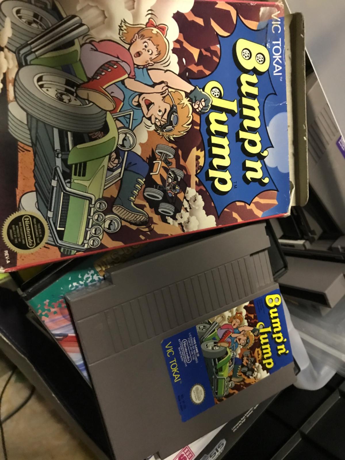 Bump 'n' Jump Item and Box only NES