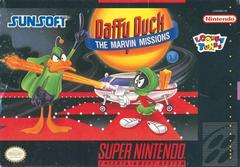Daffy Duck Marvin Missions - Front | Daffy Duck Marvin Missions Super Nintendo