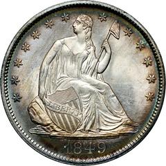1849 Coins Seated Liberty Half Dollar Prices