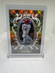 Pete Rose [Gold] #M3K-17 Baseball Cards 2023 Panini Donruss Mr. 3000 Prices