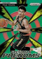 Trae Young [Green Prizm] #21 Basketball Cards 2018 Panini Prizm Freshman Phenoms Prices