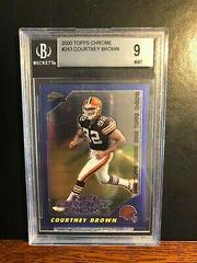 Courtney Brown #243 Football Cards 2000 Topps Chrome Prices