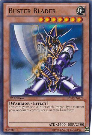 Buster Blader [1st Edition] YSYR-EN009 YuGiOh Starter Deck: Yugi Reloaded