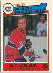 Guy Lafleur #183 Hockey Cards 1983 O-Pee-Chee Prices
