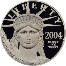 2004 Coins $100 American Platinum Eagle Prices