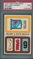 New York Rangers Hockey Cards 1979 Topps Team Insert Stickers Prices