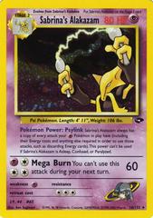 Sabrina's Alakazam #16 Prices | Pokemon Gym Challenge | Pokemon Cards