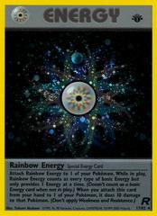 Rainbow Energy [1st Edition] Pokemon Team Rocket Prices