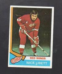 Nick Libett Hockey Cards 1974 Topps Prices