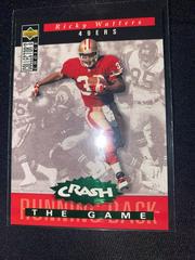 Ricky Watters [Green] Football Cards 1994 Collector's Choice Crash the Game Prices