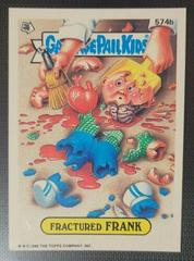 Fractured FRANK #574b 1988 Garbage Pail Kids Prices