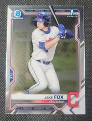 Jake Fox Baseball Cards 2021 Bowman Draft Chrome Prices