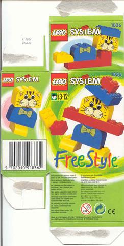 FreeStyle Cat #1836 LEGO FreeStyle