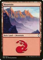 Mountain #304 Magic Commander Anthology Volume II Prices