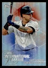 Gary Sanchez #IA-GS Baseball Cards 2018 Topps Chrome Update an International Affair Prices