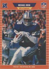 Michael Irvin #89 Football Cards 1989 Pro Set Prices