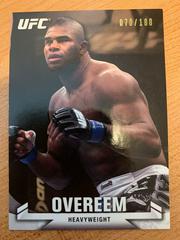 Alistair Overeem #117 Ufc Cards 2013 Topps UFC Knockout Prices