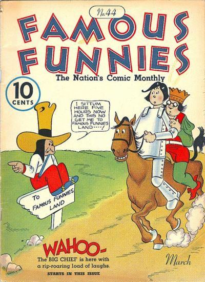 Famous Funnies #44 (1938) Comic Books Famous Funnies