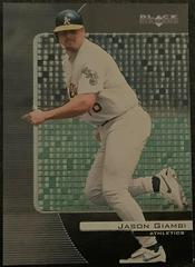 Jason Giambi #63 Baseball Cards 2000 U.D. Black Diamond Prices