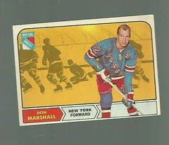 Don Marshall Hockey Cards 1968 O-Pee-Chee Prices