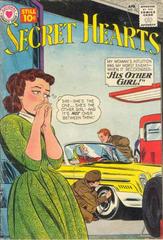Secret Hearts #70 (1961) Comic Books Secret Hearts Prices