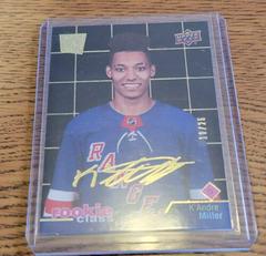K'Andre Miller [Midnight] Hockey Cards 2020 Upper Deck Rookie Class Se Prices