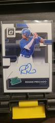 Reggie Preciado #RPS-RP Baseball Cards 2022 Panini Donruss Optic Rated Prospects Signatures Prices