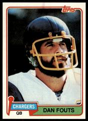 Dan Fouts #265 Football Cards 1981 Topps Prices