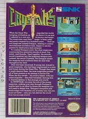 Box Back | Crystalis NES