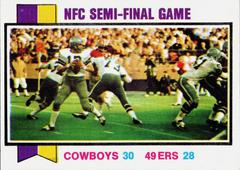 NFC Semi Final Football Cards 1973 Topps Prices